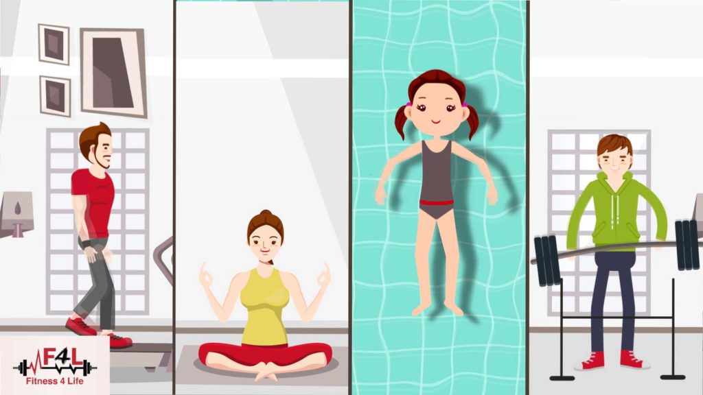 Fitness4Life Gym Animation