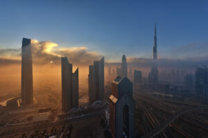 Breathtaking Dubai landscape, showcasing the local video production scene.